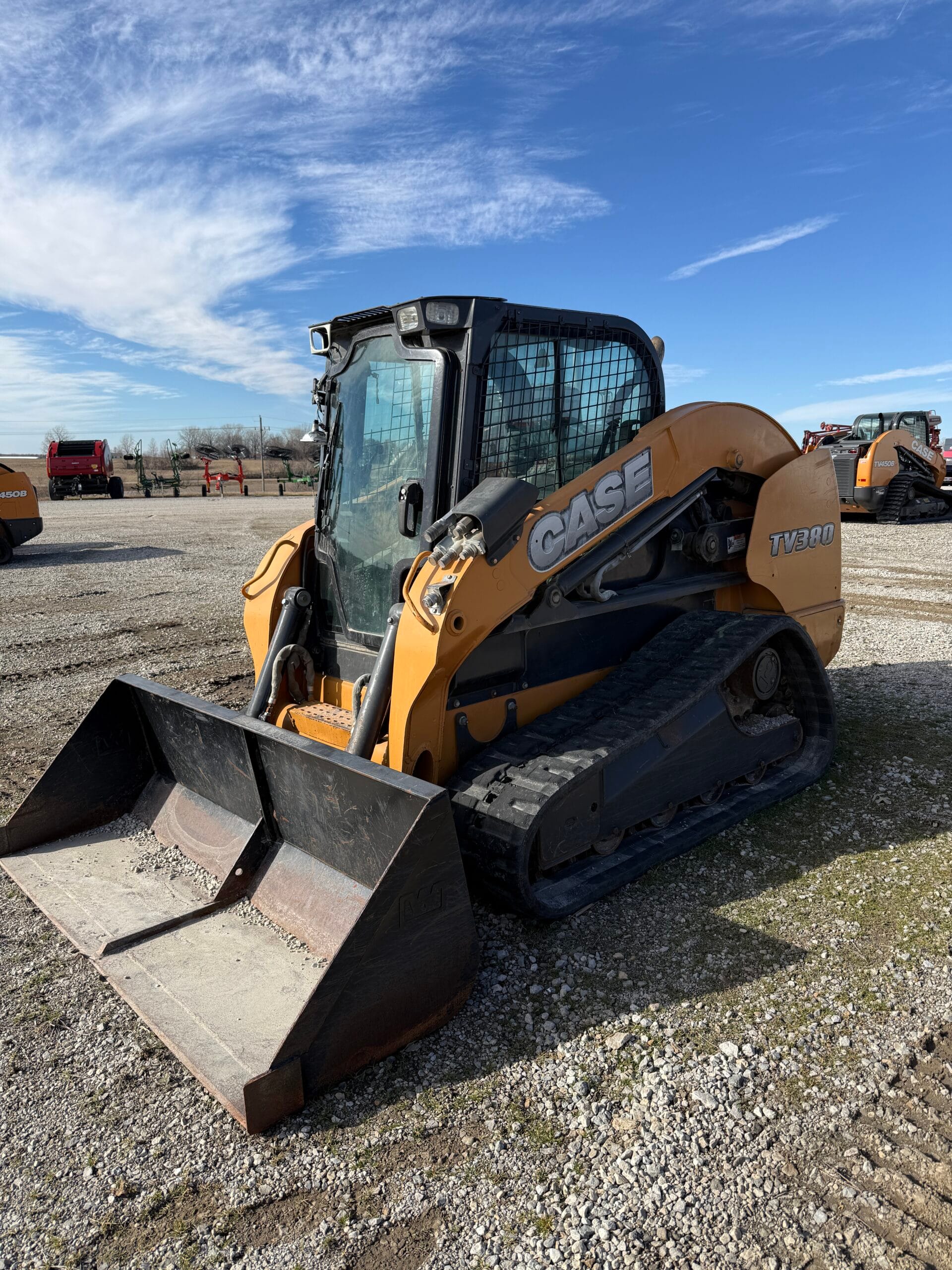 Case TV380 Track Loader